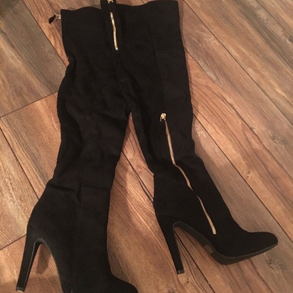 Knee high boots